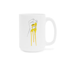 Load image into Gallery viewer, Let It F*cking Go Mug - Yellow Fist