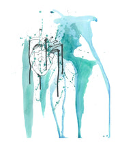 Load image into Gallery viewer, Paint It The F* Out Mug - Teal Heart