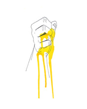 Load image into Gallery viewer, Let It F*cking Go Mug - Yellow Fist