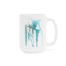 Load image into Gallery viewer, Paint It The F* Out Mug - Teal Heart
