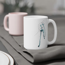 Load image into Gallery viewer, Let It F*cking Go Mug - Blue Fist
