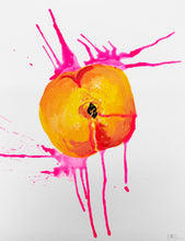 Load image into Gallery viewer, Ripe or Rotten 9 x 12 Unframed Peach Study