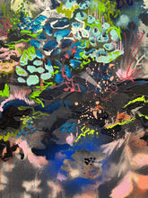 Load image into Gallery viewer, Dawn Chorus original painting by Tania LaCaria detail closeup.