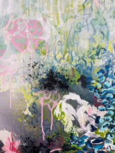 Load image into Gallery viewer, Dawn Chorus original painting by Tania LaCaria detail closeup.