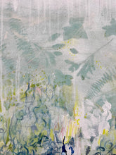 Load image into Gallery viewer, Dawn Chorus original painting by Tania LaCaria detail closeup.

