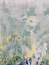 Load image into Gallery viewer, Dawn Chorus original painting by Tania LaCaria detail closeup.