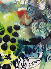 Load image into Gallery viewer, Enouement by Tania LaCaria - painting detail closeup.