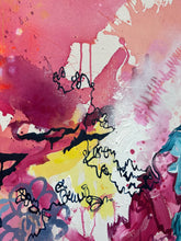 Load image into Gallery viewer, Good Start original painting by Tania LaCaria detail closeup