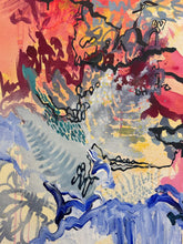 Load image into Gallery viewer, Good Start original painting by Tania LaCaria detail closeup
