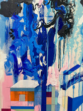 Load image into Gallery viewer, Long Lost original painting by Tania LaCaria closeup detail.