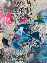 Load image into Gallery viewer, Offbeat original painting by Tania LaCaria detailed closeup