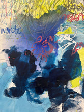Load image into Gallery viewer, Offbeat original painting by Tania LaCaria detailed closeup