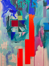 Load image into Gallery viewer, Same Place original painting by Tania LaCaria detail closeup..