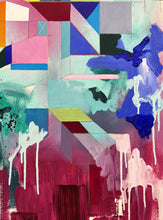 Load image into Gallery viewer, Same Place original painting by Tania LaCaria detail closeup..