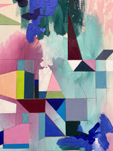 Load image into Gallery viewer, Same Place original painting by Tania LaCaria detail closeup.