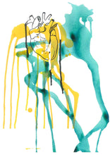 Load image into Gallery viewer, Paint It The F* Out Mug - Yellow Teal Heart
