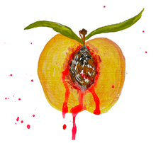 Load image into Gallery viewer, She's A Sweet Peach Mug - Pitted Peach