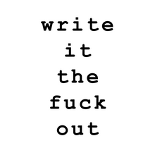 Load image into Gallery viewer, Write It the F*ck Out Pocket Tee