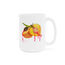 Load image into Gallery viewer, She&#39;s A Sweet Peach Mug - Double Peaches
