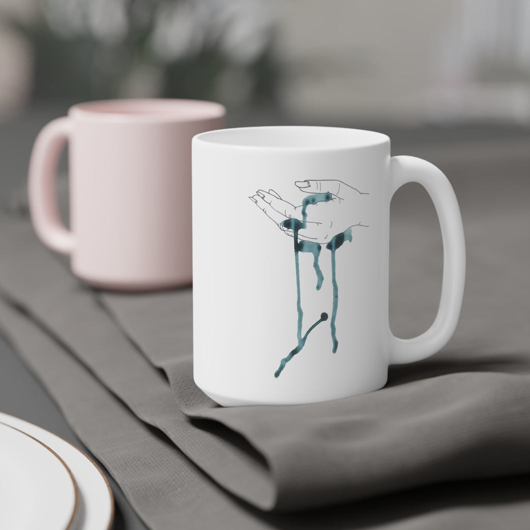 Let It F*cking Go Mug - Blue Hand