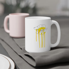 Load image into Gallery viewer, Let It F*cking Go Mug - Yellow Palm
