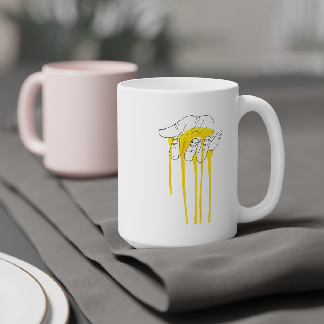 Let It F*cking Go Mug - Yellow Palm