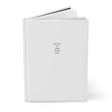 Load image into Gallery viewer, Write It The F*ck Out Hardcover Journal *white — Minimalist White Notebook for Anxiety, Journaling &amp; Daily Planning
