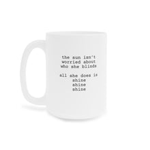 Load image into Gallery viewer, No Hard Feelings Poetry Mug
