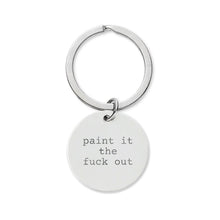 Load image into Gallery viewer, Stainless Steel Round Keychain (Engraving)
