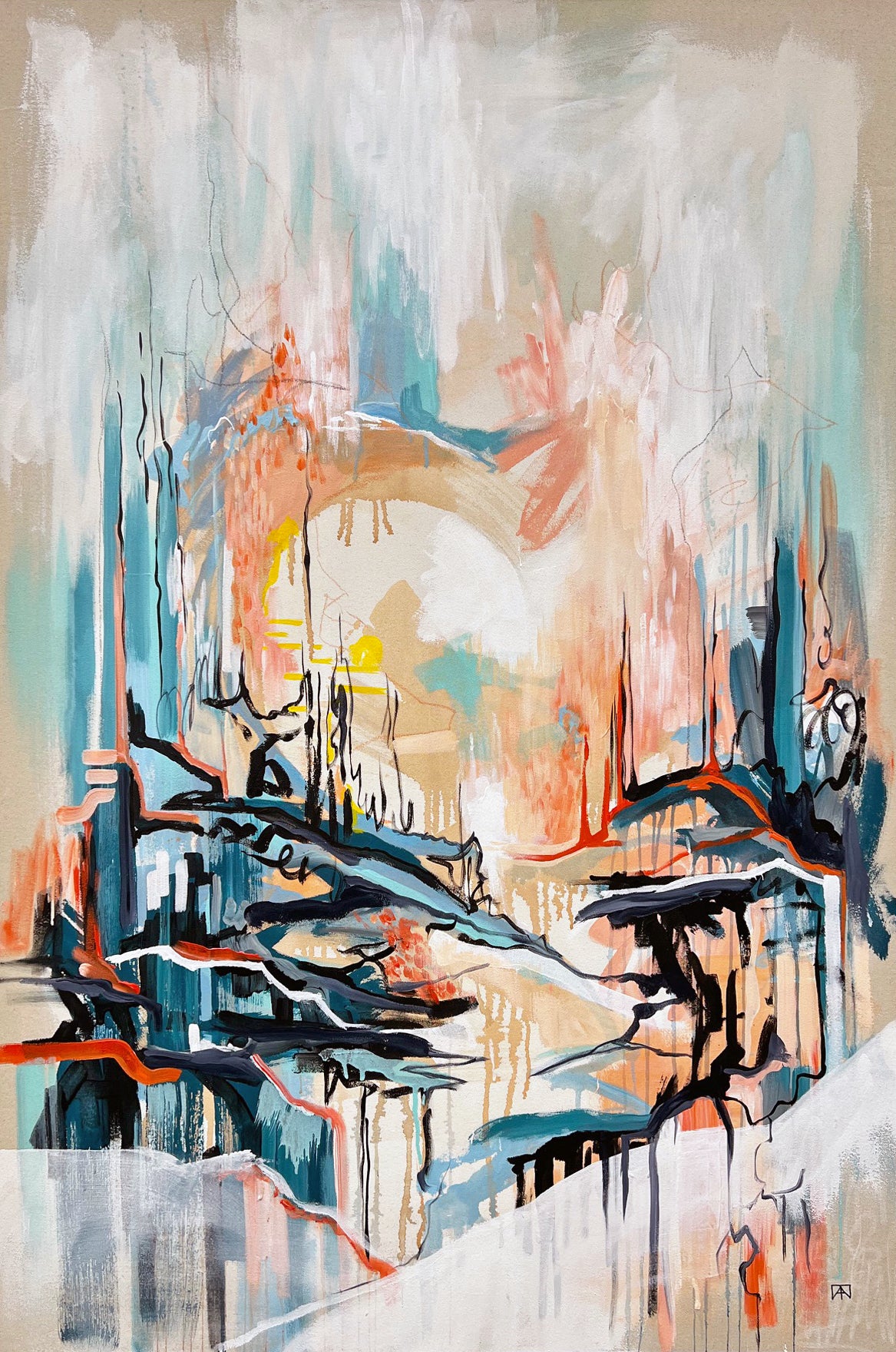 Abstract Painting - Deja Vu hotsell